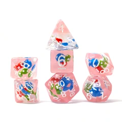 Magic Mushroom 7-Piece Polyhedral RPG Dice Set