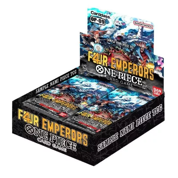 One Piece TCG: Four Emperors OP09 - One Piece TCG » One Piece Sealed ...