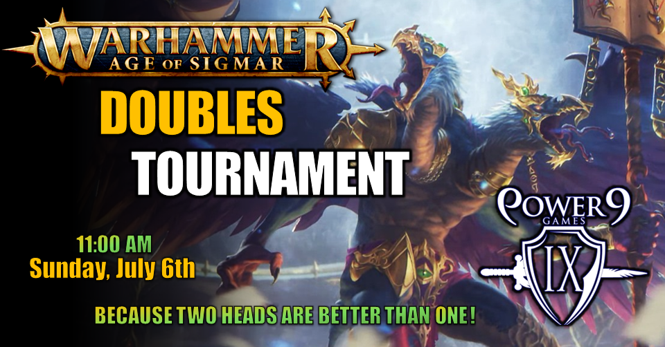 AOS: 2v2 Doubles Tournament!