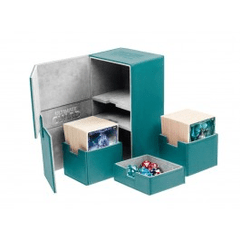 Ultimate Guard Flip Deck Case TWIN FLIP'n'TRAY Xenoskin 200+ - Petrol