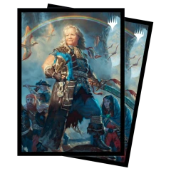 Lost Caverns of Ixalan Admiral Brass, Unsinkable Deck Protector Sleeves (100ct) for Magic: The Gathering