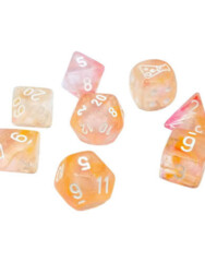 CHX 30041 Lab Dice 4 Nebula: Poly Supernova/white Luminary (7)