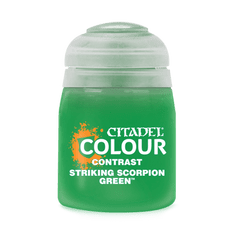 CONTRAST: Striking Scorpion Green