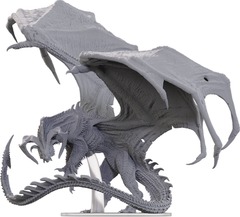 D&D Nolzurs Marvelous Unpainted Miniatures - Adult Black Dragon