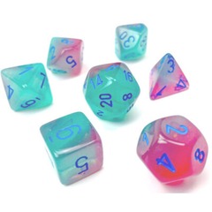 CHX 26464 Gemini: Poly Gel Green-Pink/blue Luminary 7-Die Set