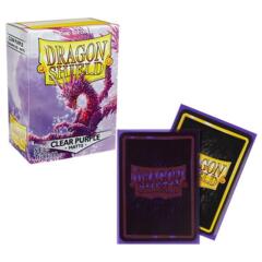 Dragon Shield Matte Sleeves: Clear Purple