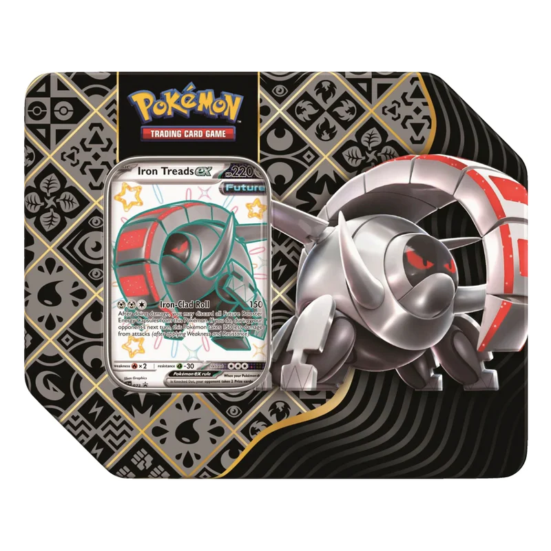 Paldean Fates Tins - Iron Tread
