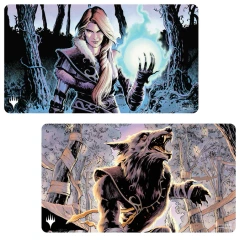 Ultra Pro - MTG: Innistrad Remastered Arlinn Kord / Arlinn, Embraced by the Moon Double-Sided Playmat