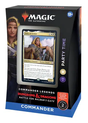 Commander Legends: Battle for Baldurs Gate - Party Time Commander Deck