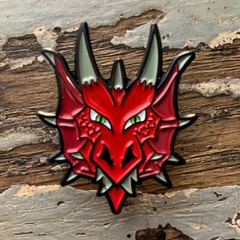 Dragon Head – Red Pin