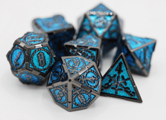 Crossed Swords: Sword of the Deep - Metal RPG Dice Set