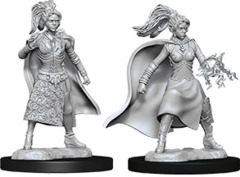 Nolzur`s Marvelous Unpainted Miniatures: W10 Female Human Sorcerer