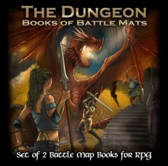 Battle Mats: The Dungeon - Books of Battle Mats