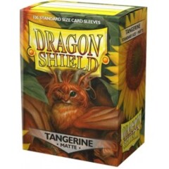 Dragon Shield Matte Sleeves: Tangerine