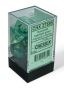 7 Borealis Kelp/Light Green Polyhedral Dice Set - CHX27595