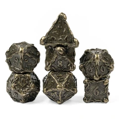 KRAKEN JEWELS - BRONZE - RPG METAL DICE SET