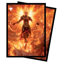 Ultra Pro - March of the Machine Chandra, Hope’s Beacon Standard Deck Protector Sleeves (100ct) for Magic: The Gathering
