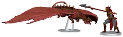 D&D Icons of the Realms: Dragonlance Red Ruin & Red Dragonnel