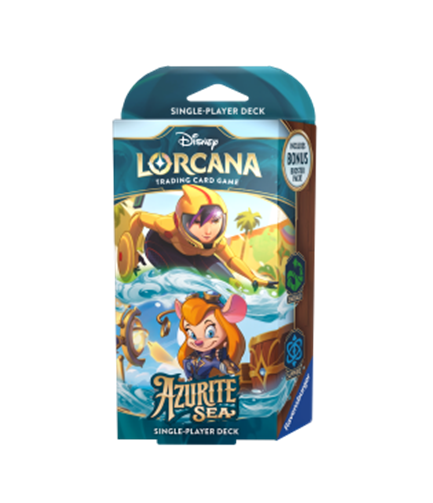 Disney Lorcana TCG: Azurite Sea Starter Emerald/Sapphire