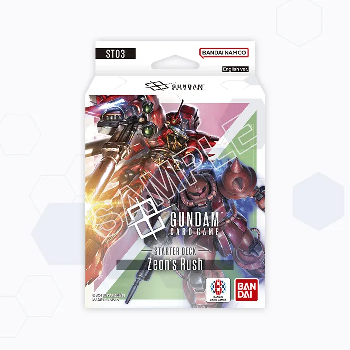 Gundam TCG: Zeons Rush Starter Deck [ST03]