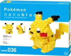 Nanoblock Pokemon Series - Pikachu Deluxe