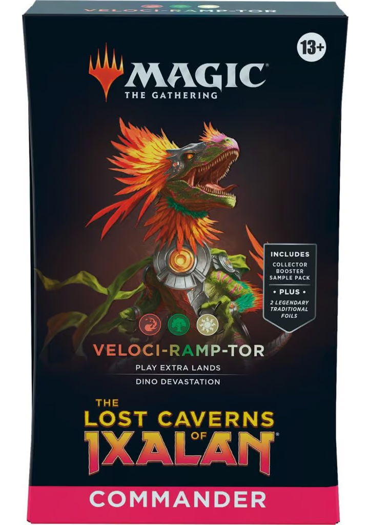 The Lost Caverns of Ixalan Commander Deck - Veloci-ramp-tor