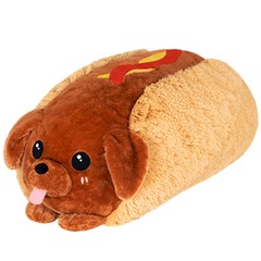 Squishable: Mini Dachshund Hot Dog