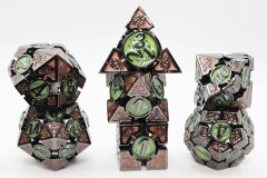 Oculus: Mesmerizing - Metal RPG Dice Set
