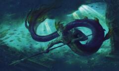Merfolk Playmat - Jason Engel art