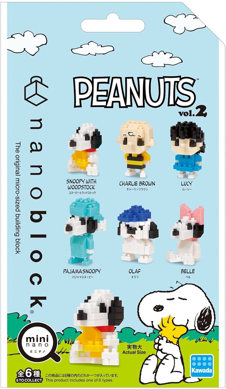 Nanoblock Peanuts Vol.2 Blind Pack