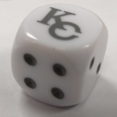 Yu-Gi-Oh! Legendary Duelists Season 2 - White KC Dice