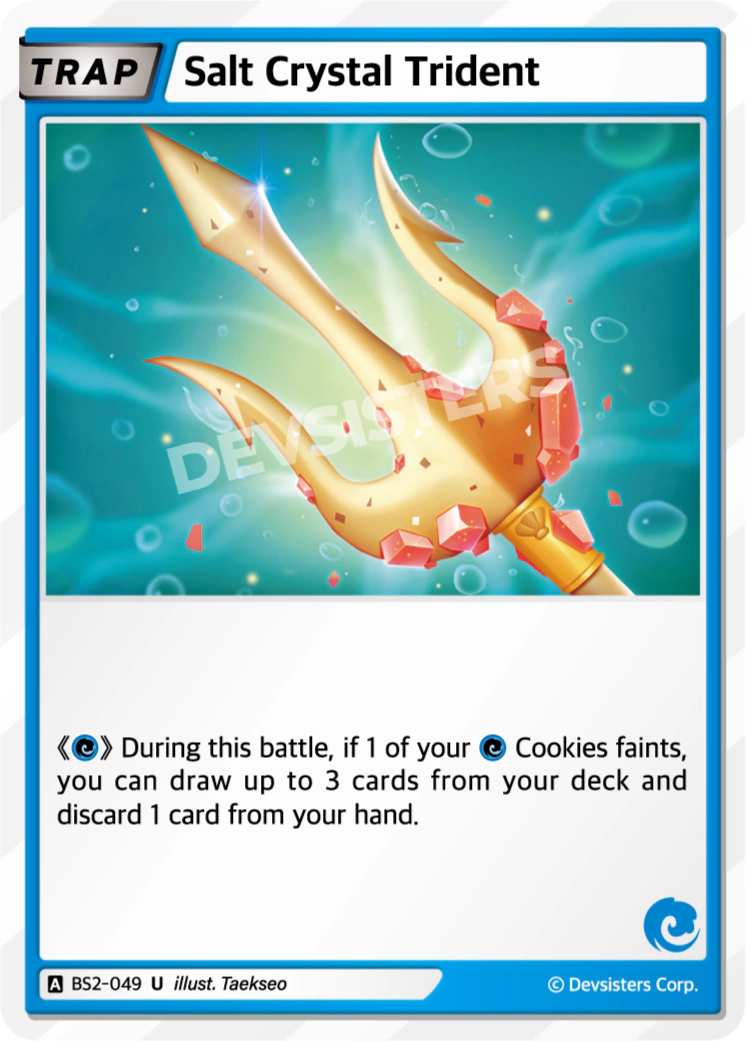 Salt Crystal Trident - BS2-049 - U