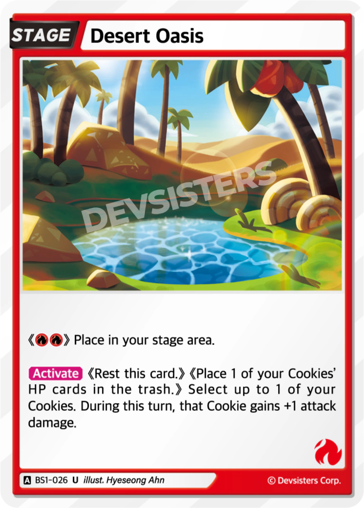 Desert Oasis - BS1-026 - U