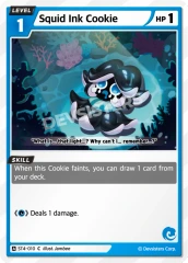 Squid Ink Cookie - ST4-010 - C