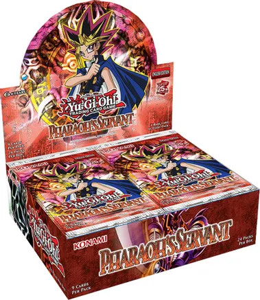 Yu-Gi-Oh!: Pharaoh’s Servant Booster Box (25th Anniversary Reprint)