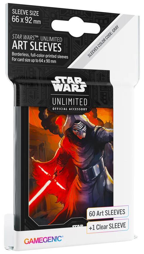 card wars card sleeves Star Wars Unlimited Trading Card Game Official Accessory Space Yellow Art Card  Sleeves 60 Art Sleeves 1 Clear Sleeve Gamegenic