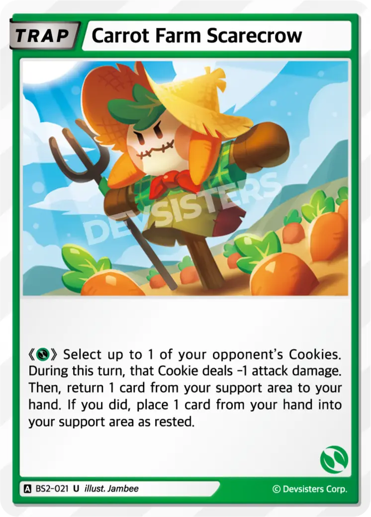 Carrot Farm Scarecrow - BS2-021 - U