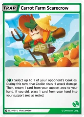 Carrot Farm Scarecrow - BS2-021 - U