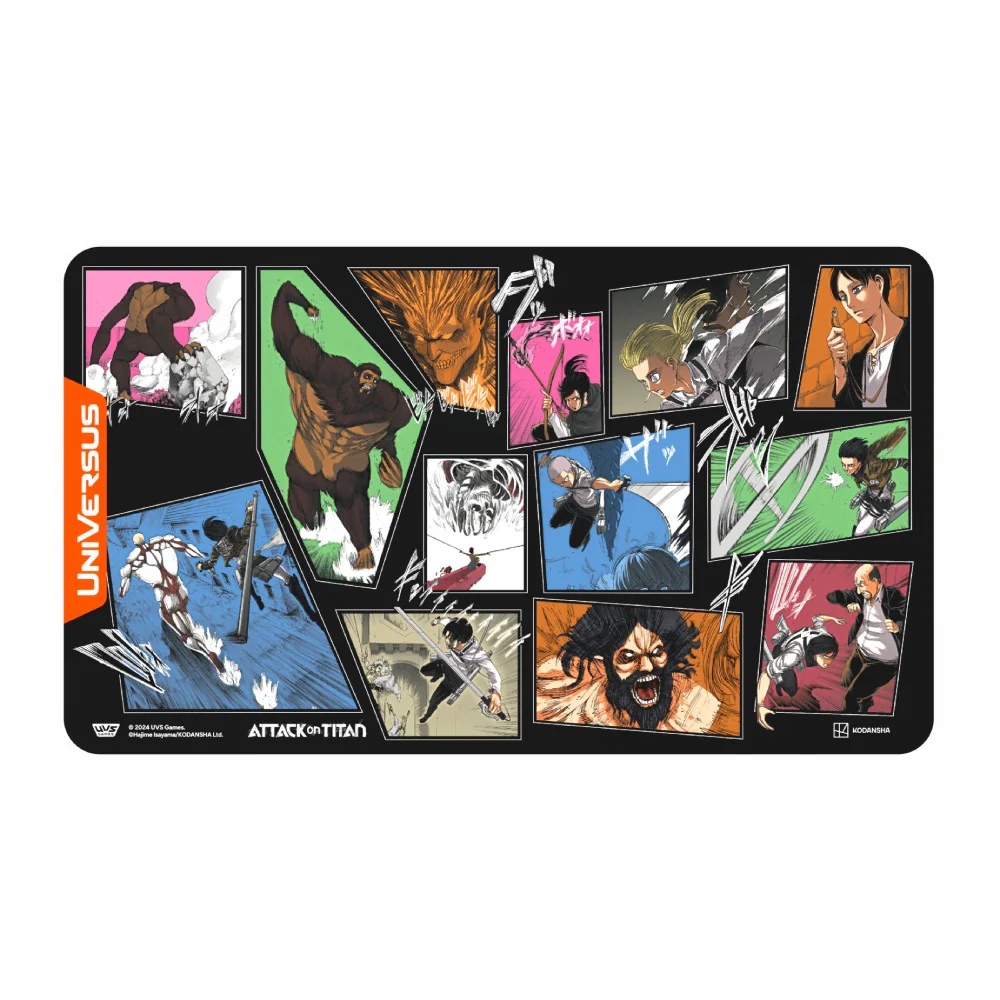 ATTACK ON TITAN PLAYMAT: THE SECOND ACT