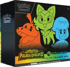 Paldea Evolved Pokemon Center Elite Trainer Box (Exclusive)