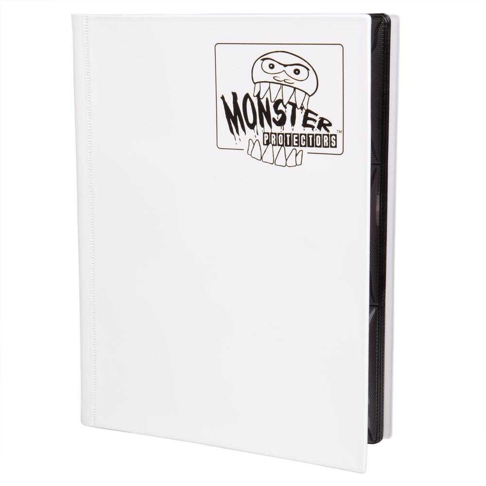 Monster Binder - 9-Pocket - Matte White