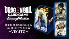 Dragon Ball Super Fusion World TCG: Official Card Case and Sleeves Set 02 - Vegito