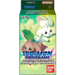 Digimon: Double Typhoon Advanced Starter Deck - Starter Deck 17: Double Typhoon Advanced Deck Set (ST17)