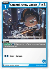 Caramel Arrow Cookie - BS2-046 - U
