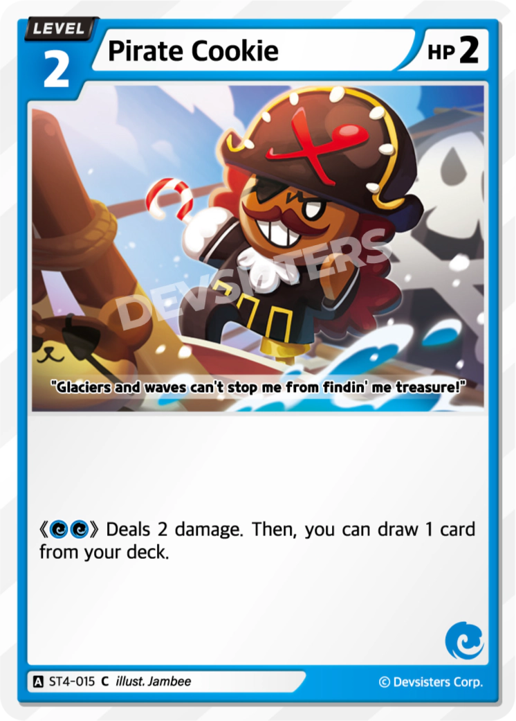 Pirate Cookie - ST4-015 - C