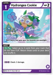 Hydrangea Cookie - BS2-061 - R