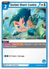Sorbet Shark Cookie - BS2-033 - C