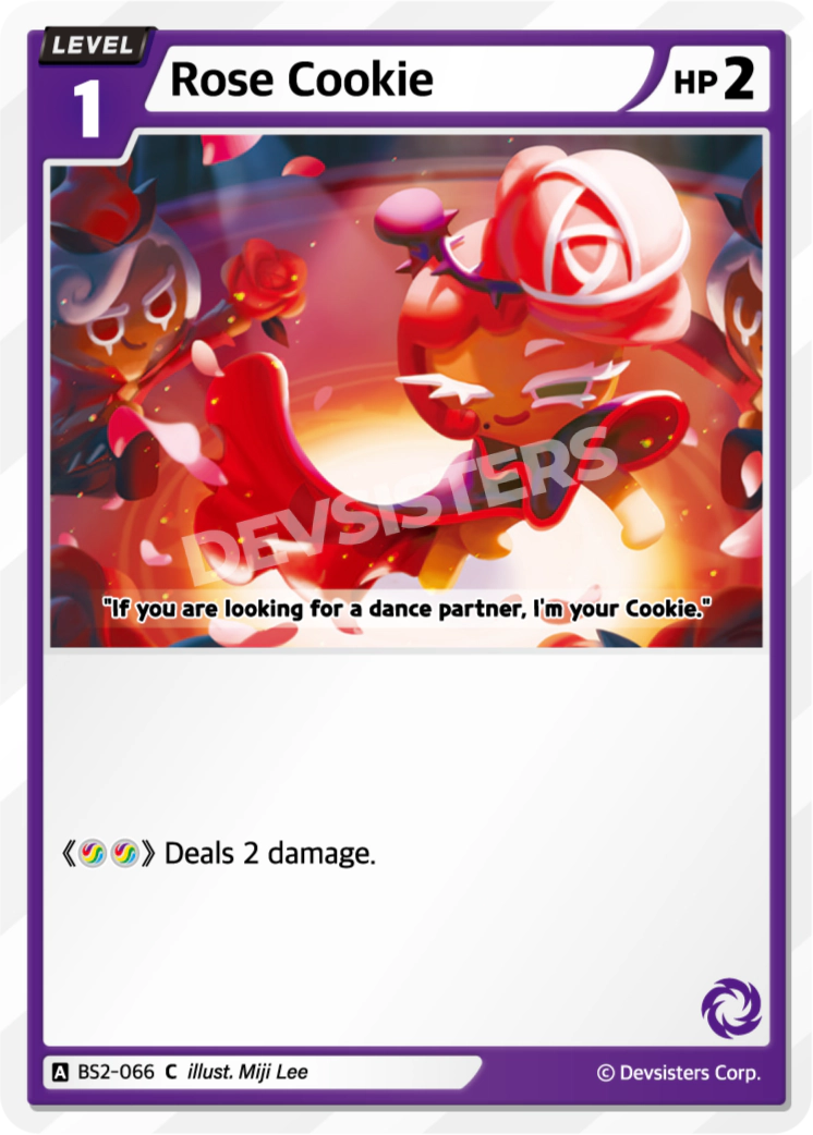 Rose Cookie - BS2-066 - C