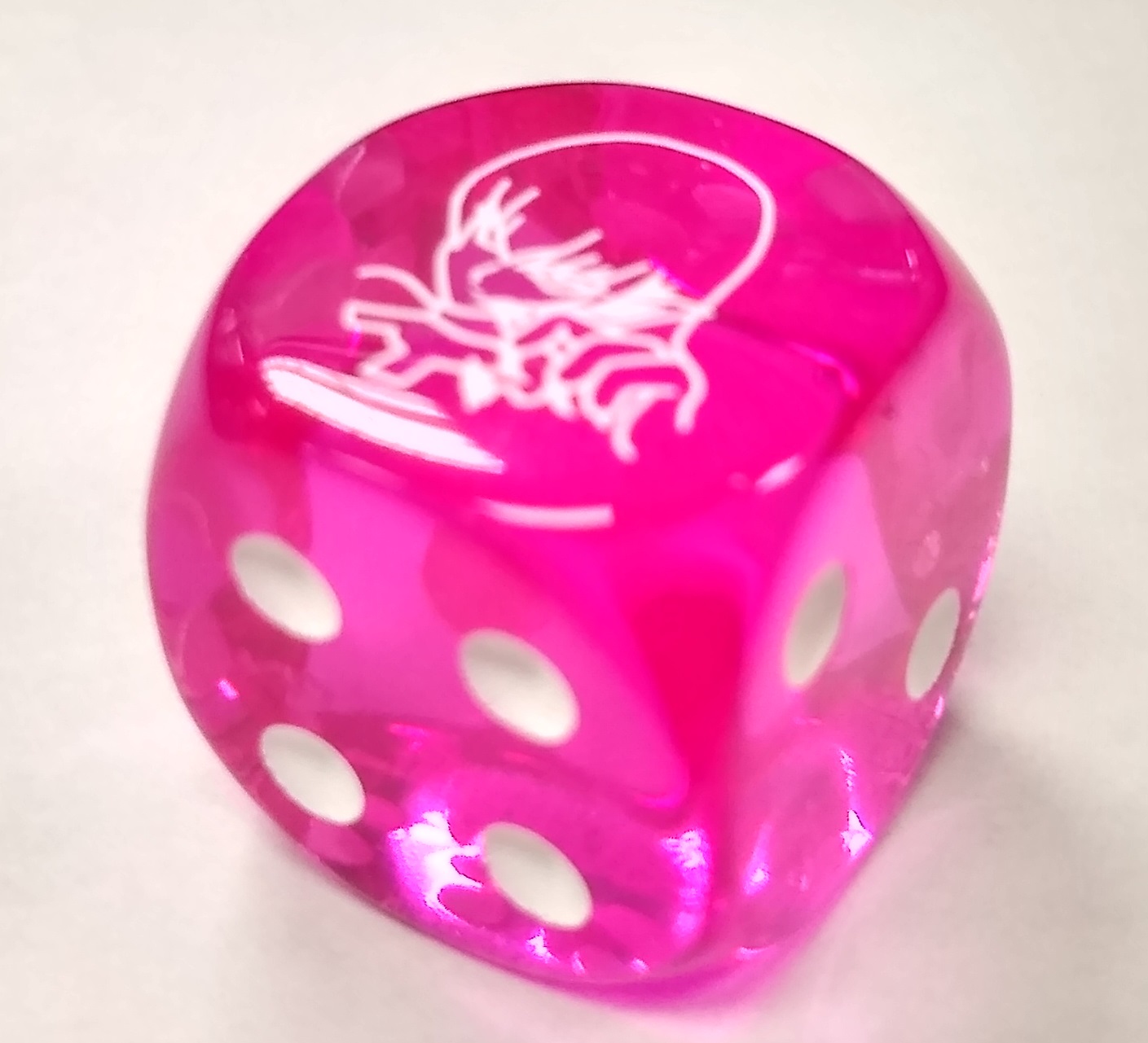 Yu-Gi-Oh! Legendary Duelists Season 2 - Clear Pink Dice