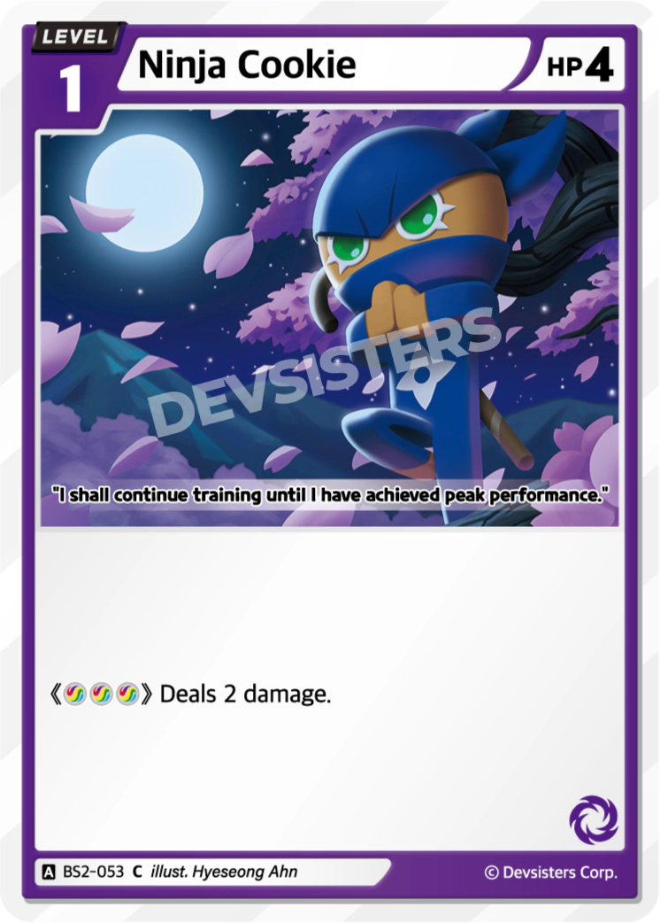 Ninja Cookie - BS2-053 - C